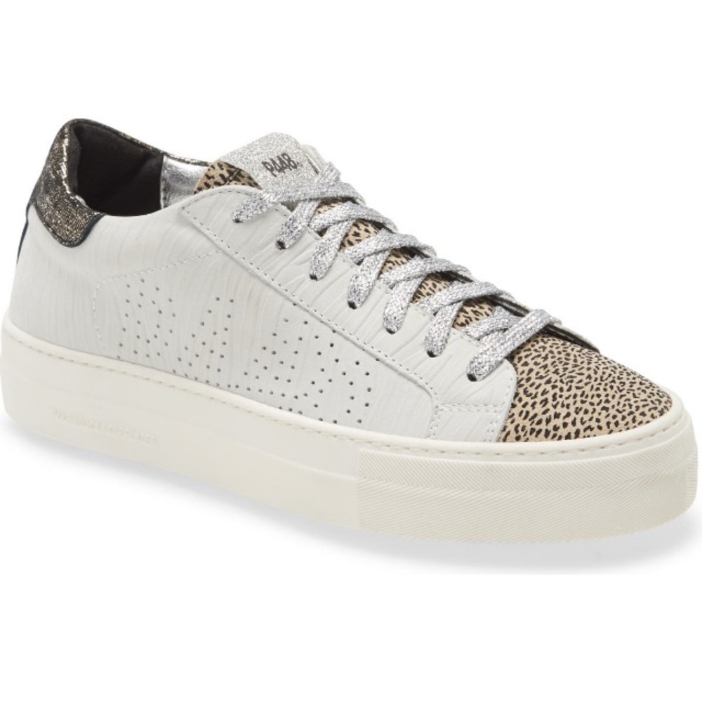 P448 Thea low top platform sneakers